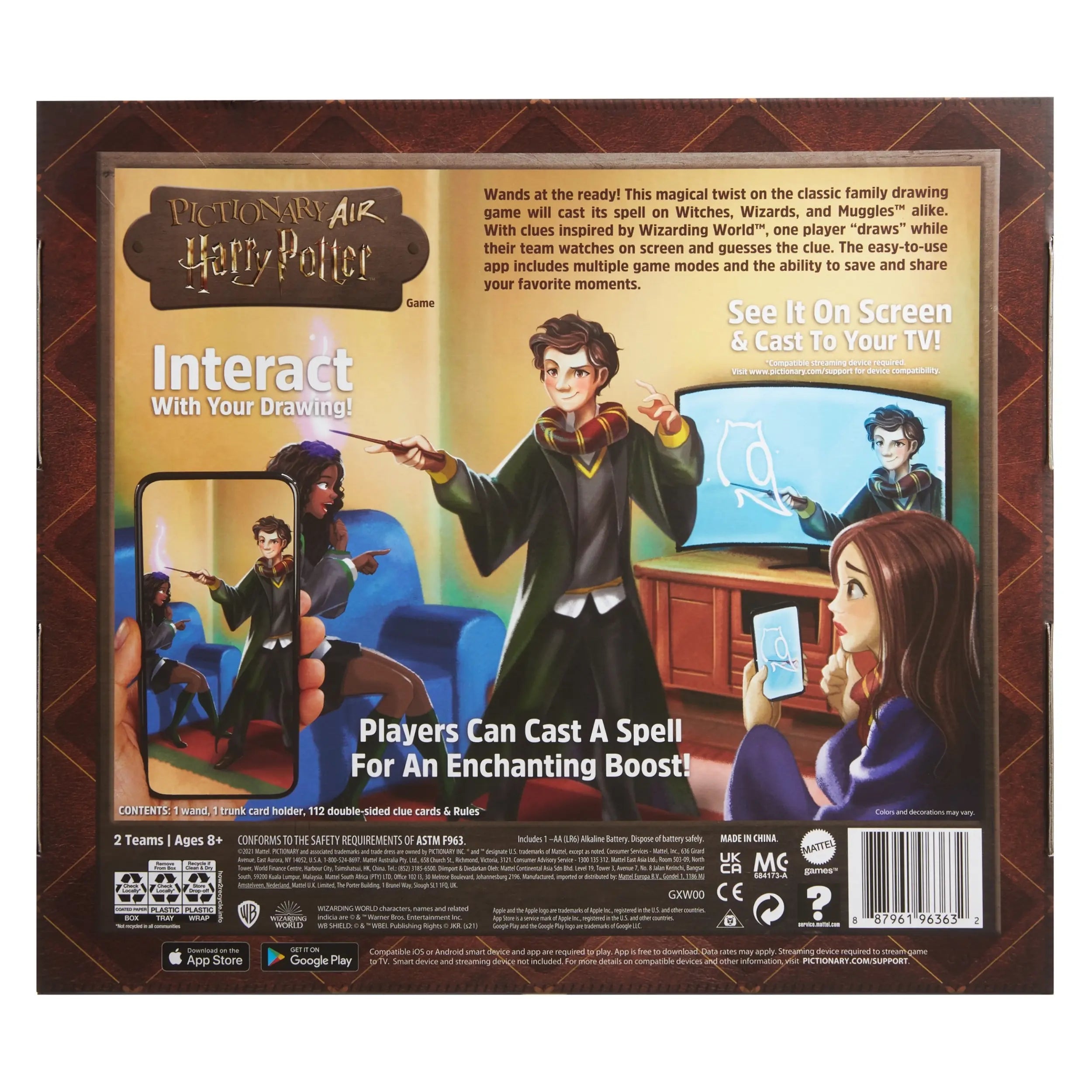 APPYTOYS  Pictionary Air Harry Potter Board Game Family HDC63