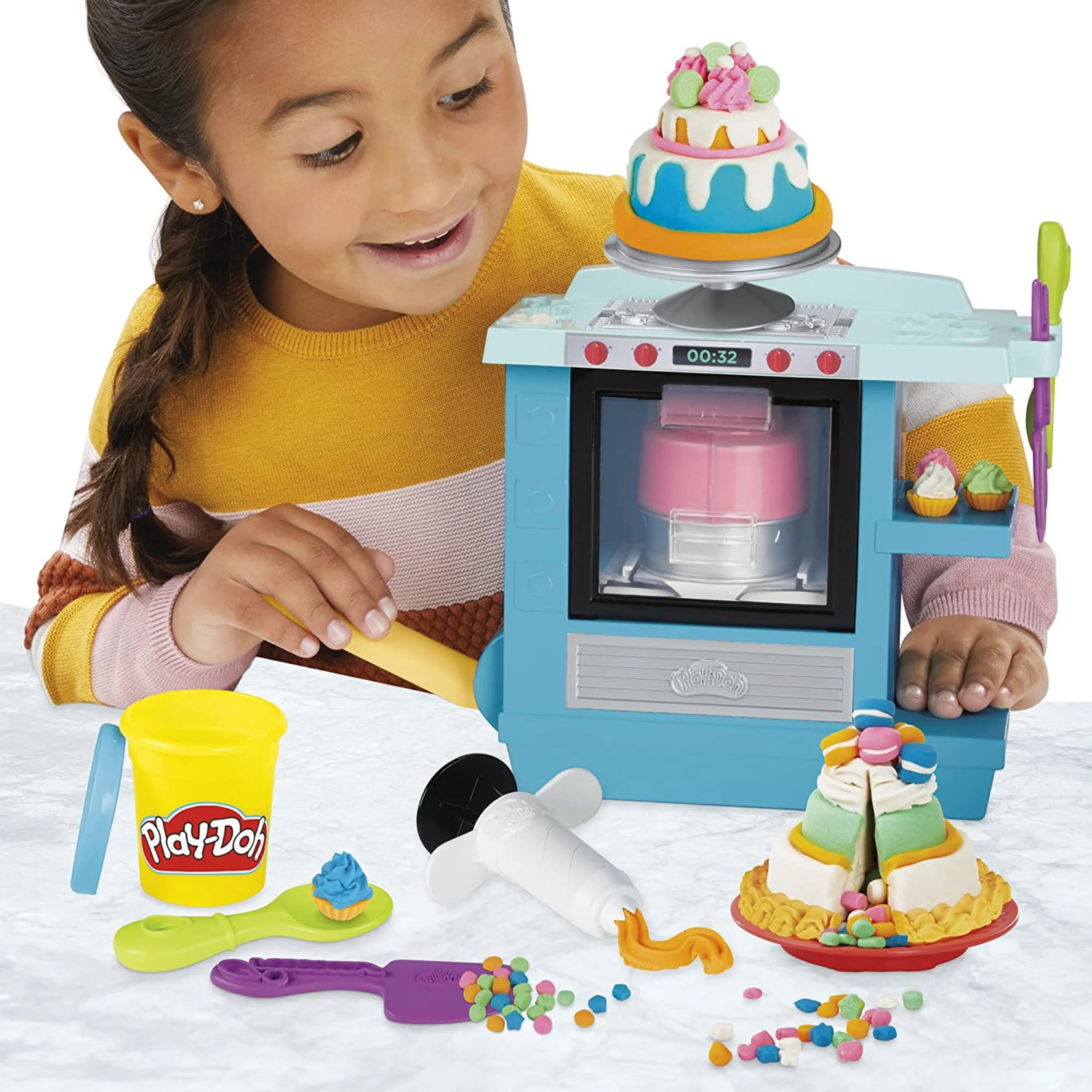 Play-Doh Kitchen Creations Colorful Cafe Play Food Coffee Toy with 5 Colors  - Play-Doh