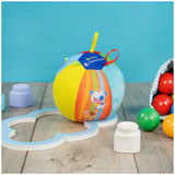 Clementoni - Animal Friends Musical Ball - Baby Activity Toy