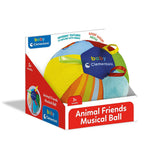 Clementoni - Animal Friends Musical Ball - Baby Activity Toy