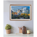 CLEMENTONI - Puzzle - Neuschwanstein Castle - High Quality Collection - 500 Pieces - Age: 10-99