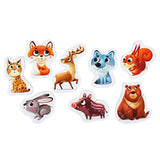 CUBIKA - Puzzlika - 8 Puzzles in 1: mountain animals