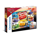 Clementoni - Floor Maxi Puzzle 40 Pieces - Disney Pixar Cars