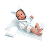 Giocheria - ARIAS Elegance Reborn Doll 40 cm Bath Set Blue