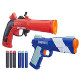 HASBRO - Nerf Fortnite LP & Flint-Knock Dual Pack Foam Blaster & Bullets