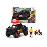 SIMBA - Dickie toys 203834006 downhill racing try me, black/red