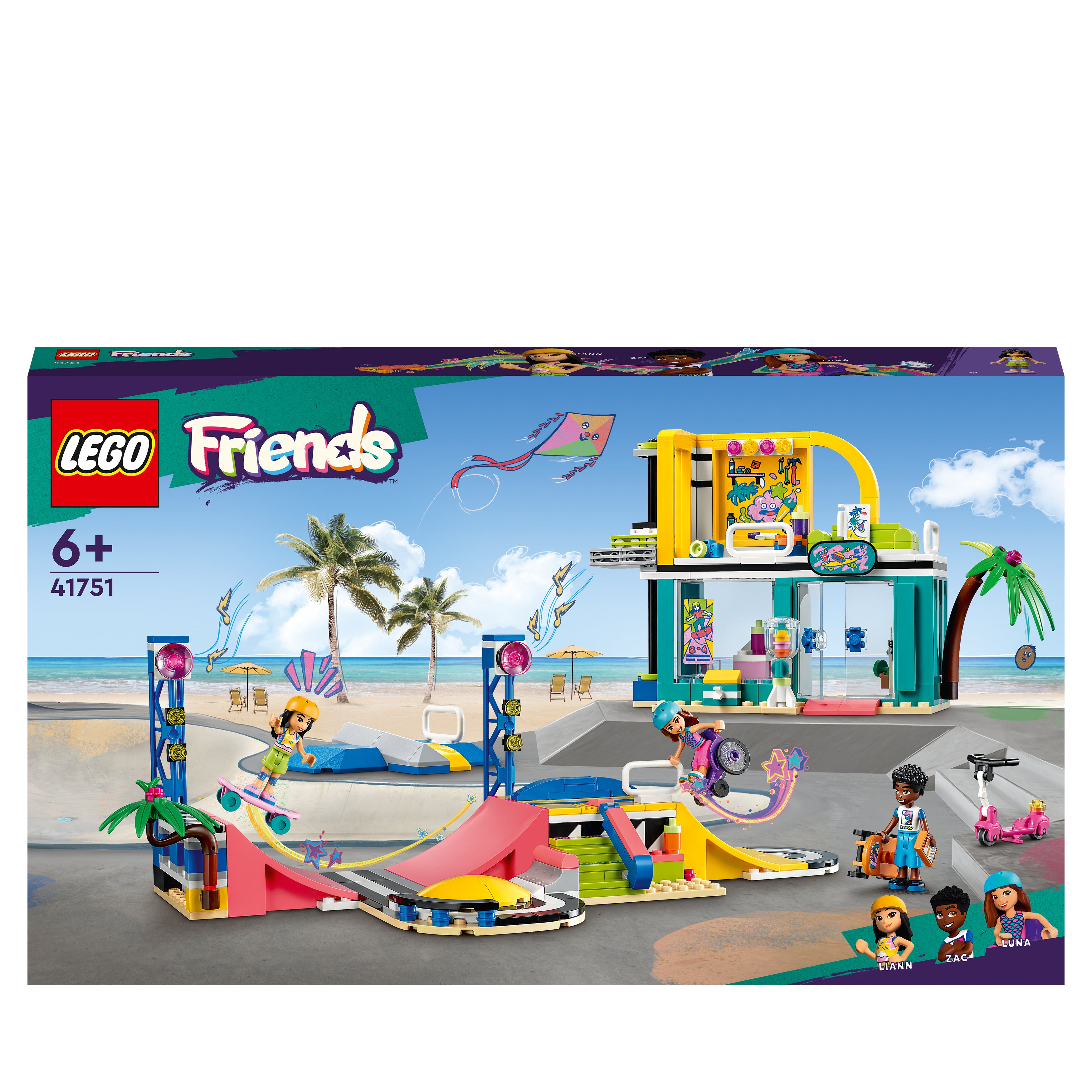 LEGO 41720 Friends Water Park Set 41720 Swimming Pool and Slides, Heartlake  City Summer Toy for Kids Aged 6 Plus, Birthday Gift Idea 