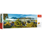 Trefl - 1000 -piece Panorama Puzzle - by the Schliersee Lake