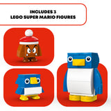 LEGO Super Mario Penguin Family Snow Adventure Expansion Set, Collectible Role-Play Toy for 7 Plus Year Old Boys, Girls & Kids, Includes a Goomba Gaming Character Figure, Small Gift for Gamers 71430