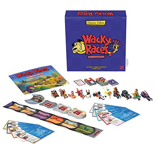 APPYTOYS  ASMODEE Wacky Races Edizione Deluxe Board Game Age +8