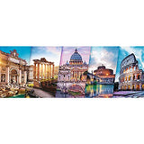 Trefl - 500 -piece panorama puzzles - Traveling to Italy