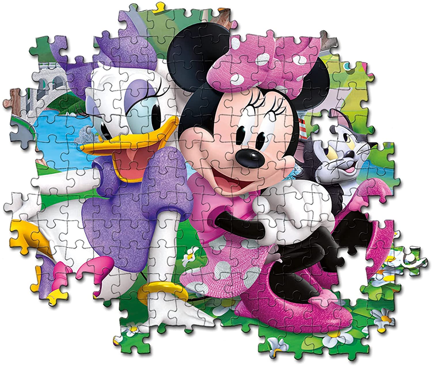 Puzzle Minnie SuperColor 104 pièces - Clementoni