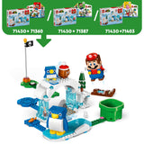 LEGO Super Mario Penguin Family Snow Adventure Expansion Set, Collectible Role-Play Toy for 7 Plus Year Old Boys, Girls & Kids, Includes a Goomba Gaming Character Figure, Small Gift for Gamers 71430