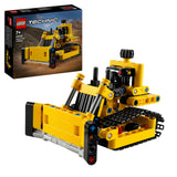 LEGO Technic Heavy-Duty Bulldozer Set, Construction Vehicle Toy for Kids, Boys and Girls with Realistic Features for Imaginative Play, Small Gift Idea 42163