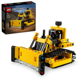 LEGO Technic Heavy-Duty Bulldozer Set, Construction Vehicle Toy for Kids, Boys and Girls with Realistic Features for Imaginative Play, Small Gift Idea 42163