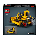 LEGO Technic Heavy-Duty Bulldozer Set, Construction Vehicle Toy for Kids, Boys and Girls with Realistic Features for Imaginative Play, Small Gift Idea 42163