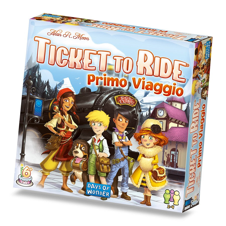 ASMODEE - Ticket to Ride USA - Italian Edition – APPYTOYS